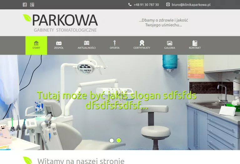 W Nowy Rok z nową witryną internetową