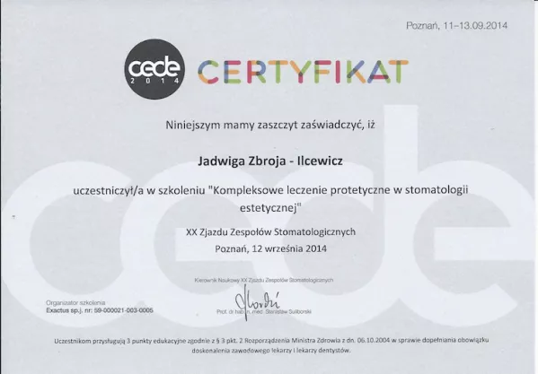 Kompleksowe leczenie protetyczne w stomatologii estetycznej