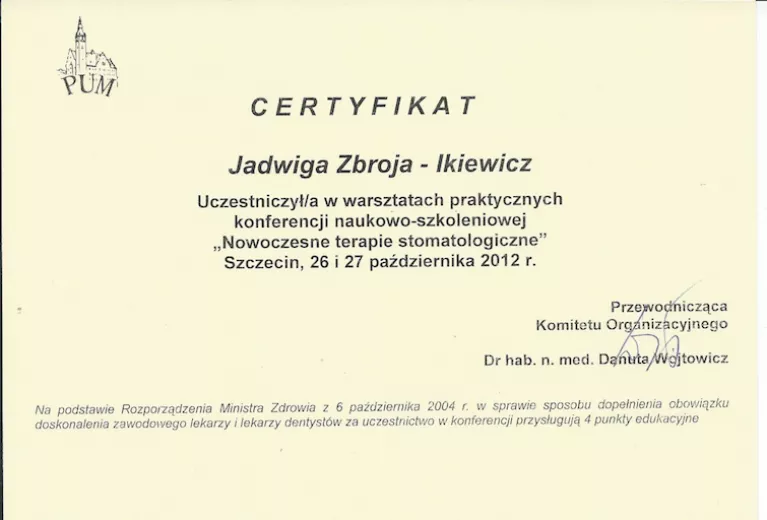 Nowoczesne terapie stomatologiczne