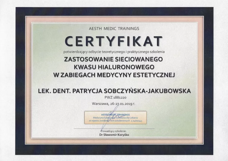 Kwas Hialuronowy Warszawa
