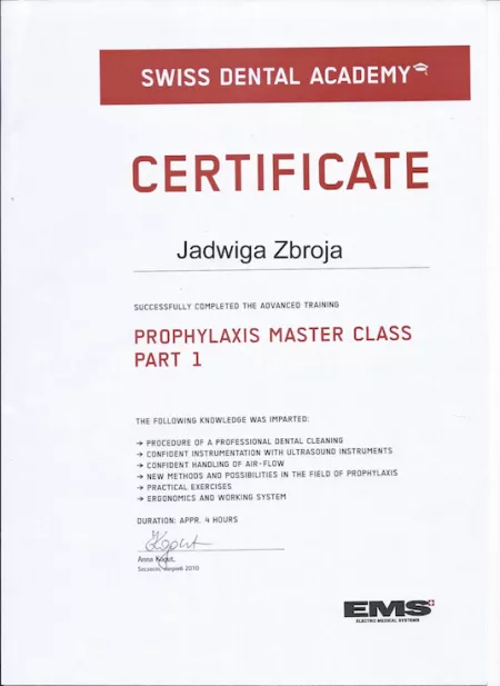 Prophylaxis Master Class