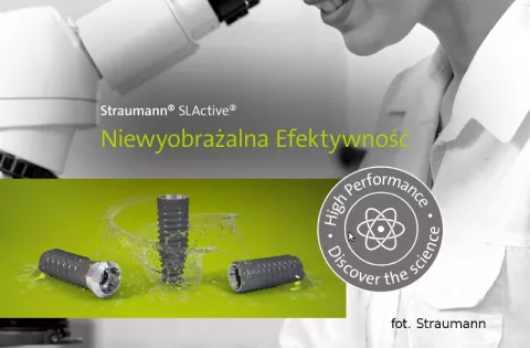 W naszej ofercie Implanty Straumann z innowacyjną powłoką hydrofilową SLActive