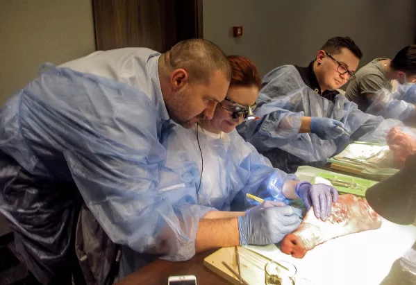 Szkolenie z mikrochirurgii, Gdańsk 2017